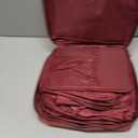 BAGAIL 8 Set Packing Cubes Luggage Packing Organizers for Travel Accessories-Wine Red