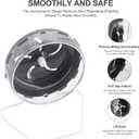 Hamster Wheel Treadmill Wheel, Silent Hamster Exercise Wheels, Freely Adjustable in Height Or Assembled in Cage, for Hamsters or Other Small Animals - Black