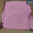 sancua 6 Pack Pink Tablecloth 60 x 102 Inch, Rectangle Table Cloth for 6 Feet Tables - Stain and Wrinkle Resistant Washable Polyester Table Cover for Dining Tables, Valentines Parties