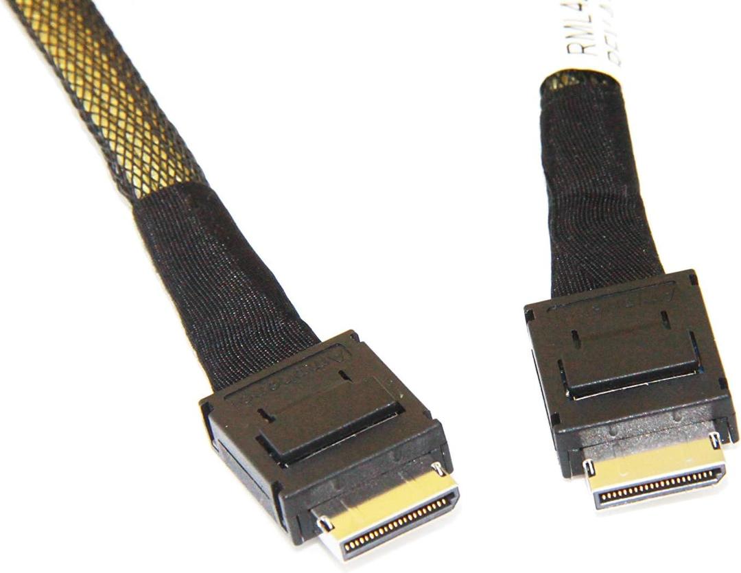 OCulink 4X to OCulink 4X,SFF-8611 to SFF-8611 Cable 100cm