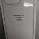 Apple iPhone 15 Clear Case with MagSafe: Lightweight Phone Case, Wireless Charging Compatible, Smooth Glossy Finish