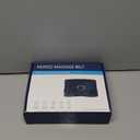 Cordless Heating Pad for Back Pain Relief, Heated Back Belt Abdomen Warmer Lumbar Support, Lumbar Massaager with Heat (Gray)