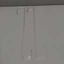 Clear Wreath Hanger Hooks, 15 in, 2 Pack Non Scratch Over The Door Hooks, Fall Halloween Christmas Decorations Indoor Outdoor, Welcome Sign for Front Door Decor