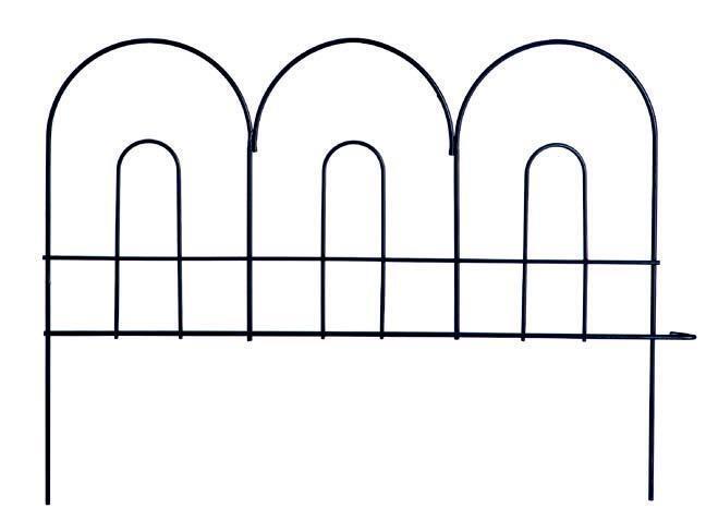 Garden Fence Panels 14" x 18" 17pcs, Red