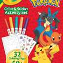Pack Of 2 Crayola Color & Sticker Activity Set, Pokemon