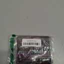 FUNTOR Leather Wallet for Women, Ladies Small Compact Bifold Pocket RFID Blocking Wallet for Women, Waxed Red