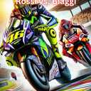 Rivals on the Edge: Rossi vs. Biaggi - A MotoGP Saga