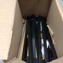 NUERPO 10 Pack String Light Poles,2.8Ft Metal Poles for Outdoor String Lights,Outdoor Light Poles with Post,Poles/Stand for Outside,Patio,Deck,Backyard,Garden Wedding,Party