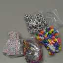 Landical 564 Pcs DIY Bead Keychain Kit Key Chain Making Craft Adjustable Letter Beads String Mama Sport Gift Alphabet Jewelry Backpack Accessories Holiday Party Favor (Soccer, Fun Color)