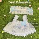 17cm Doll Clothes Set & Outfit Set for 17cm Dolls - Premium Fashion Dresses with Accessories, Luxury Chic Doll Clothing & Style Bundle Tartan Blue