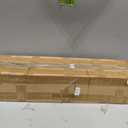Maasechs 4 Piece 36'' x 6'' Stone Column Wrap with 2 Pieces 9'' x 6'' x 2'' Post Caps Faux Stone Column Wrap (Brown)