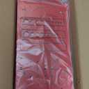 Large Power Tool Organizer Wall Mount with Charging Station, 4 Layer Heavy Duty Metal Cordless Tool Organizer, Tool Storage Rack with 8 Cordless Drill Holder Screwdriver Hammer(Red)