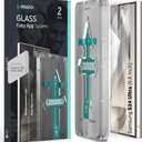 Deppa [2 Pack Premium Screen Protector for Samsung Galaxy S24 Ultra (6.8') Tempered Glass | Fingerprint Unlock | Full Coverage | Case Compatible | with Bubble Free Easy Install Kit [Video Guide] (Clear)
