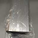 LIEKUMM 1 InchRise Aluminum Ramp, 4400lbs Capacity Door Threshold Ramp, Entrance Ramps for House, Suitable for Garage StepsRelatively Low Wheelchair Ramps, Silver