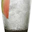 Libbey Classic Smoke Tumbler Glasses, Classy, Timeless Drinkware Set of 12, 18 Oz, Dishwasher Safe Drinking Cooler Glasses for Special Occasions