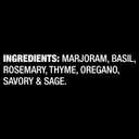 McCormick Italian Seasoning, FlavorSealed, Kosher, No Artificial Flavors, No MSG Added, Herbaceous & Savory Seasoning with Notes of Basil & Oregano, For Dressing, Pasta, Veggies & More, 0.75 oz (EXP 01/01/29)