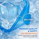 Massive Reusable Ice Cubes Refreezable Ice Cubes Without Diluting Reusable Ice Cubes for Drinks Party Bars Ice Bath Camping