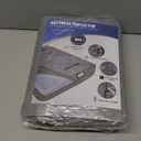 Mattress Bags for Moving and Storage, BETU Twin Mattress Protector Waterproof Mattress Cover with 8 Heavy Duty Handles and Zipper Extra Thick Moving Supplies for Dorm Bed Reusable (77x42x13.5 Grey) (Gray)