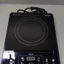 Mueller RapidTherm Portable Induction Cooktop, 1800W Hot Plate Electric Stove Top Burner. 8 Temp Levels, Auto-Off & Pot Detection, LED Display, Child Lock, 4 Programs, Burners for Cooking