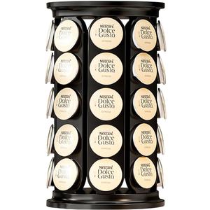 Coffee Pod Storage Carousel Holder Organizer for 40 Keurig K-Cup Pods (Black)