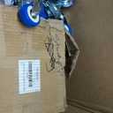 FactorDuty 50 Pack Caster Swivel Plate On Blue Polyurethane Wheels (2" no brake)