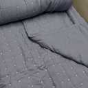 ENJOHOS 100% Cotton Oversized King Bedspread, Blue California King Size Quilt Set for All Season, Reversible Lightweight Soft Coverlet, 3 Pieces, 106"x96"