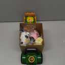 TOMY John Deere Animal Sounds Hayride Musical Tractor Toy - Musical Hayride Toddler Toys - Includes Farmer Figure, Tractor, and 4 Farm Animals - Toddler Music Toys - Ages 12 Months and Up