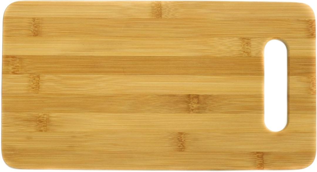Chef Craft Classic Bamboo Cutting Board, 7.5 x 14 inch, Natural
