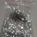 400 Pack Round Christmas Ornament Caps and Ornament Hooks Set Christmas Tree Decorating Hangers Caps Ceramic Glass Plastic DIY Decorations (Green)