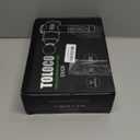 TOLOCO Massage Gun, Deep Tissue Back Massage for Athletes for Pain Relief, Percussion Massager with 10 Massages Heads & Silent Brushless Motor, Valentines Day Gifts for Him Her, Black