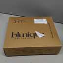 blunique Waffle Knit Throw Blanket, Luxury Cozy Chunky Knit Throw Blanket for Couch, 50 x 60 Inch Thick Ultra-Soft Feather Yarn Knitted Blanket for Sofa, Bed, Home Decor - Off White