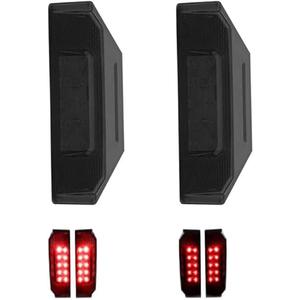 LIUJJYH Smoked UTV LED Red Brake Taillights Compatible with Polaris Ranger 900 XP 1000 570 Full Size General 4000G 4000D,Brutus 2013-2016,Replaces for 2412774-2Pcs