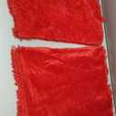 BBiggood Red Throw Pillow Cover, Pack of 2 Luxury Soft Faux Fur Decorative Throw Pillows, Red Room Decor for Christmas, 18 x 18 Inch