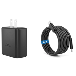 45W Samsung fast Charger for Samsung USB C Charger Fast Charging Type C 6ft Cord for Samsung Galaxy S25 Ultra/S25 Plus/S25+/S24 Ultra/S24 Plus/S24+/S23 Ultra/S23+/S22 Ultra/S22 Plus/S21/Note 20/Note10