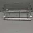 Fridge Drawer Organizer, Refrigerator Organizer Bins, Pull Out with Handle, Shelf Holder Storage Box, Clear Container for Food, Drinks, Fit for Fridge Shelf Under 14 *7.5*5 In (2 Pack Medium)