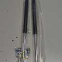 ARANA Gas Struts 17 inch 150LB Gas Shocks Spring, 17" 667N Gas Props Lift Support with Mounting Bracket for Heavy Duty Lid RV Bed Hatch Trap Door Box Lid Murphy Bed Tonneau Cover, 2 PCS(Fit 135-165lb)