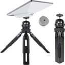 Lightweight Tripod Mount for Starlink Mini, Portable Satellite Mount with 360° Swivel Ball Head, Adjustable Holder for Camping, RV, Travel & Outdoor Activities