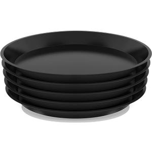 Plant Saucer 14 16 18 20 22 Inch, Heavy Duty Plant Tray for Pots, Plastic Pot Saucers for Plants, Large Drip Trays for Potted Plants, Round Water Tray for Indoors