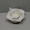 Sweese Porcelain Serving Bowls Set for Entertaining, Multipurpose 10-18-28-42oz, Beige