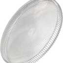 Round Glass Serving Trays, Modern Tray Decoration, 10 Inches Diameter Glass Tray, Home Decoration,Serving Platter,Round Food Platter