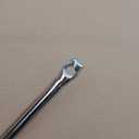 Wide One Piece Bike Crank to Crank Assembly Kit, 1 pc Crankarm Set (Chrome-Length of Arm:165mm/6.496")