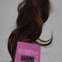 Molefi Hair Toppers for Women with Thinning Hair,18 Inch Long Layered Toppers,Add Volume Synthetic Wiglets Pieces For Women 6.5"x6.5"Large Base for Daily Use (Brown with Ash Brown Highlights)