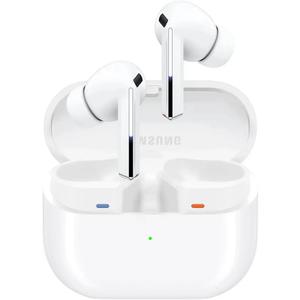 SAMSUNG Galaxy Buds 3 Pro AI True Wireless Bluetooth Earbuds, Noise Cancelling, Sound Optimization, Real-Time Interpreter, Redesigned Comfort Fit, White