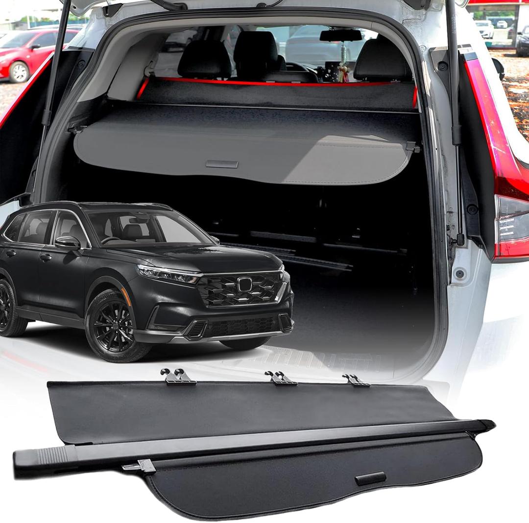 Cargo Cover for Honda CRV 2023 2024 2025 Accessories,Extra Cover,Carbon Fiber Look for 2023-2025 Honda CR-V (Include Hybrid) Retractable Trunk Cover Security Shade Shield with Extra Cover Cargo Cover for Honda CRV 2023 2024 2025 Accessories,Extra Cover,Carbon Fiber Look for 2023-2025 Honda CR-V (Include Hybrid) Retractable Trunk Cover Security Shade Shield with Extra Cover