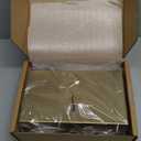 Paper Towel Dispenser - Anti-Fingerprint Coating, Enhanced Quality Stainless Steel, Wall-Mounted for Commercial Bathrooms - Holds 200 C-Fold or 275 Multi-Fold Paper Towels - Gold