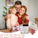 2 x I Love Mom Gift Mothers Day Gifts from Daughter & Gifts for Daughter Ideal Mini Flower Gift for Mom