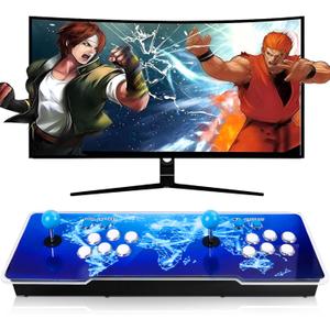 2025 Latest Arcade Console Pandora Box Built in 42,000+ Games with 50+ Emulators 4K HDMI Output Plug and Play TV Video Game 256GB Memory Card Retro Game Machine Double Joystick Favorites List