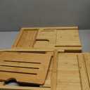 Premium Bathtub Tray Caddy, Expandable Bath Tray, Unique House Warming Gifts, New Home, Anniversary and Wedding Gifts for Couple, Bridal Shower Gift for Women