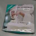 Cake Decorating Kit, 137pcs Cake Decorating Supplies with Cake Turntable for Decorating, Pastry Piping Bag, Russian Piping Tips Baking Tools, Cake Baking Supplies for Beginners (Light Pink)