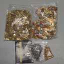Trnayi 2000 Pcs Charms for Bracelets Jewelry Making Mixed Bracelets Charms Bulk 1000 Gold Enamel Pendants with 1000 Open Jump Rings for DIY Necklace Bracelet Earrings Keychain Jewelry Crafting